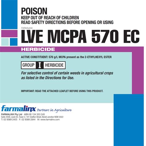 mcpa lve 570 label.